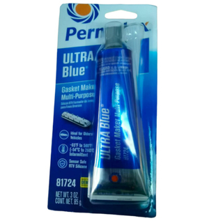 Permatex 81724 Ultra Blue RTV Silicone Gasket Maker Sealant for Oil Pan, Timing Cover, etc.