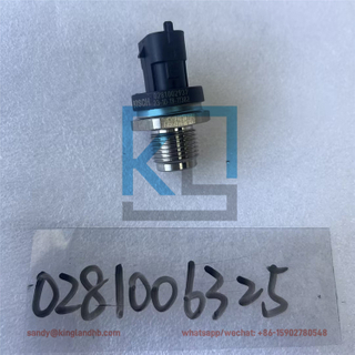 Fuel Rail Pressure Sensor 0281006325 For Cummins 6B Engine