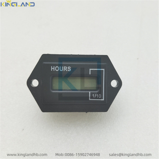 Engine Hour Meter Iron 52mm 12V/24V 161-3934 Fit For CATERPILLAR