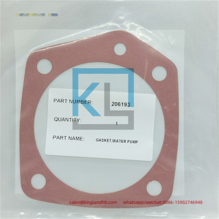 High Quality Engine Parts K38 QSK38 Water Pump Gasket 206193 suitable for CUMMINS