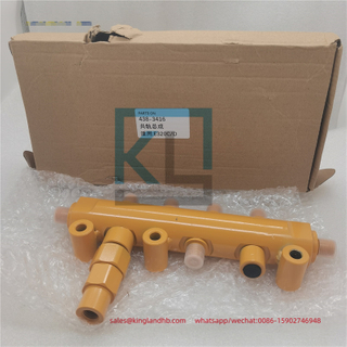 High Quality Engine Parts C6.4 Fuel Common Rail Assy 438-3416 suitable for CAT
