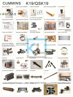 High Quality Parts ISB QSB Overhaul Kit/ Repair Part/ Cylinder Linder Kit/ Piston Kit /Gasket Set/ Bearing Kit/Valve Kit Fit For CUMMINS
