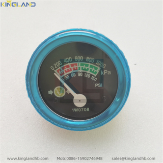 Engine Air Pressure Gauge/Indicator 52mm 0 -1000kpa 0 -150Psi 1W0708 Fit For CATERPILLAR