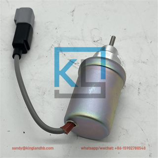 Fuel Shut-Off Solenoid 419-7640 U85206520 Stop Solenoid 324-4598 For Perkins 402 403 Engine